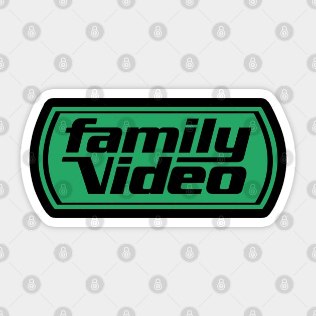 Defunct Family Video Sticker by HDNRT
